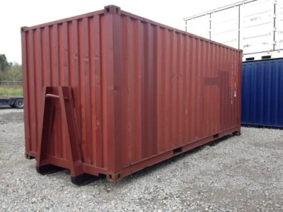 CONTAINER MARITIME 20 PIEDS SUR BERCE AMPLIROLL