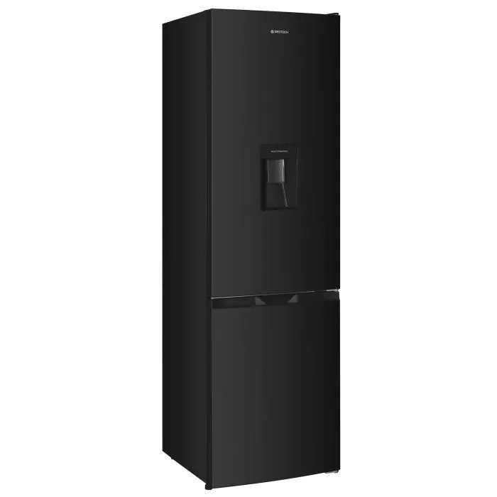Réfrigérateur combiné GEDTECH - GCB262BL Black - capacité 262L - Classe E