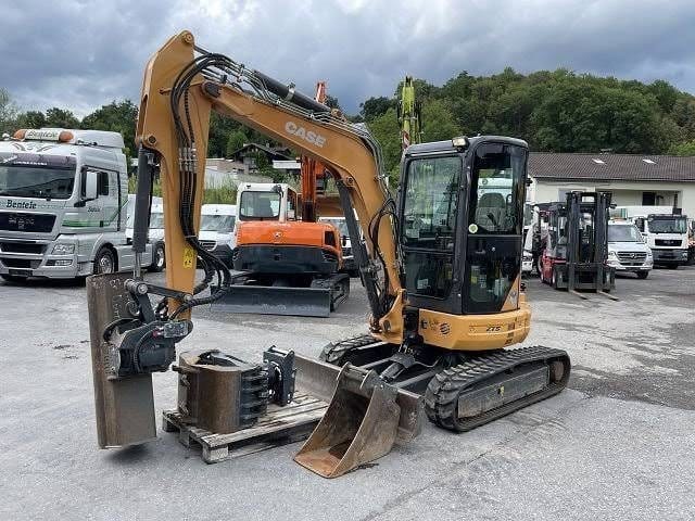 Case CX 39B S2, (2014), 3100 heures + 3 Godets + Grappin – occasion