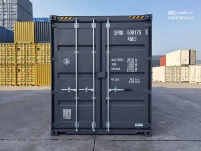 CONTAINER MARITIME 40 PIEDS HIGH CUBE PREMIER VOYAGE