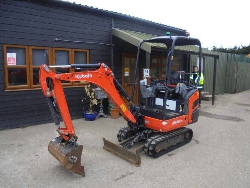 Kubota KX015-4, (2018), 1394 heures, 1.5T + 3 Godets – occasion